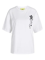 JJXX : Sun & Hearts Loose SS Tee