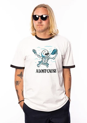 A Lost Cause : Nevermind Ringer Tee