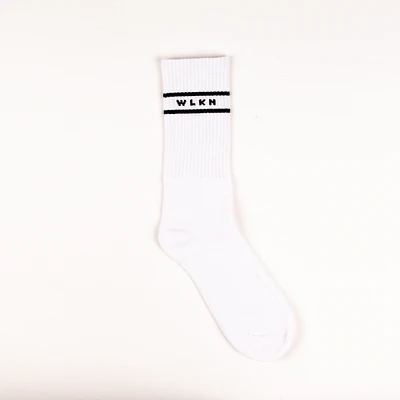 WLKN : Tonal Socks White O/S