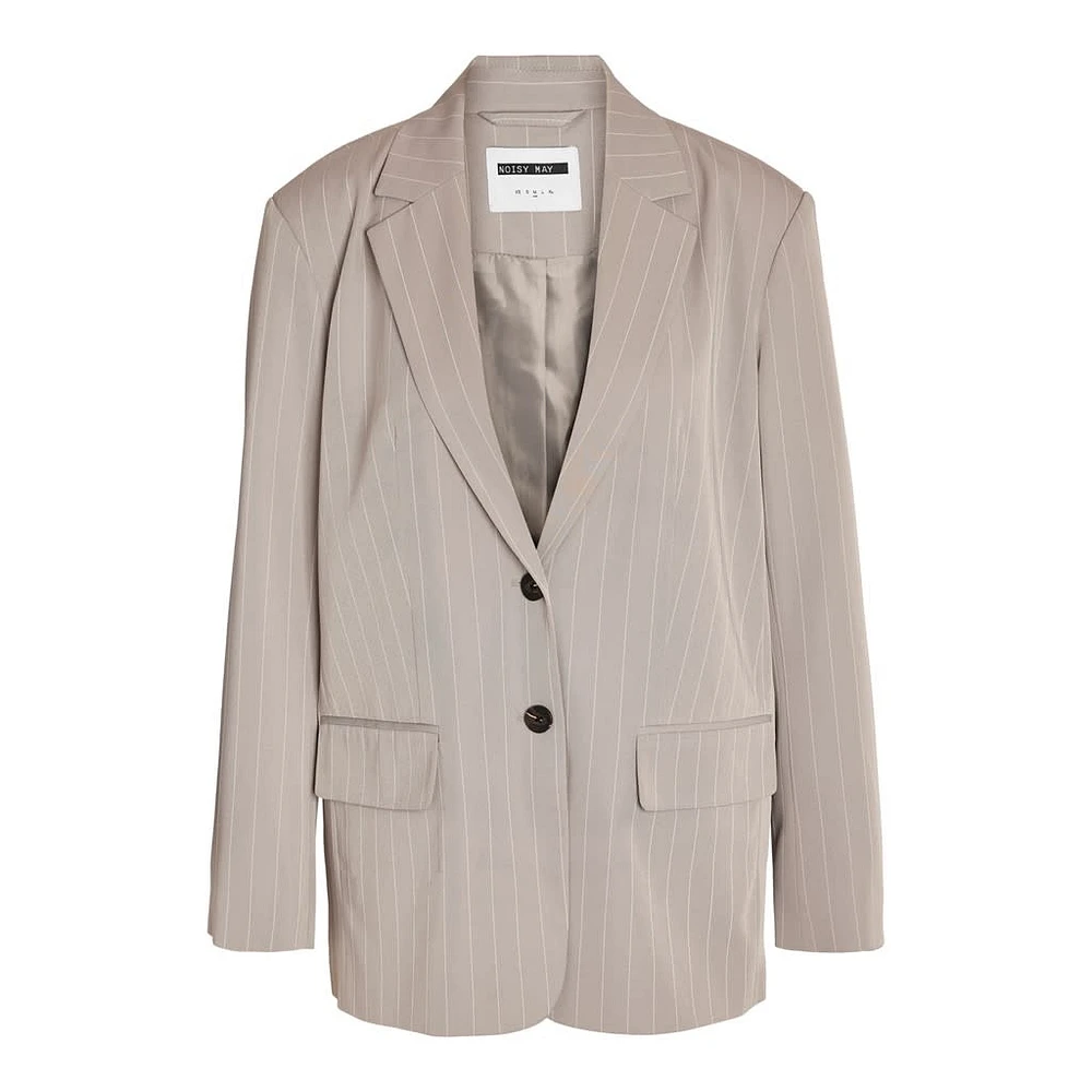 Noisy May : Oversize Pinstripes Blazer