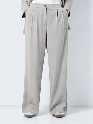 Noisy May : Wide Leg Pinstripes Trousers