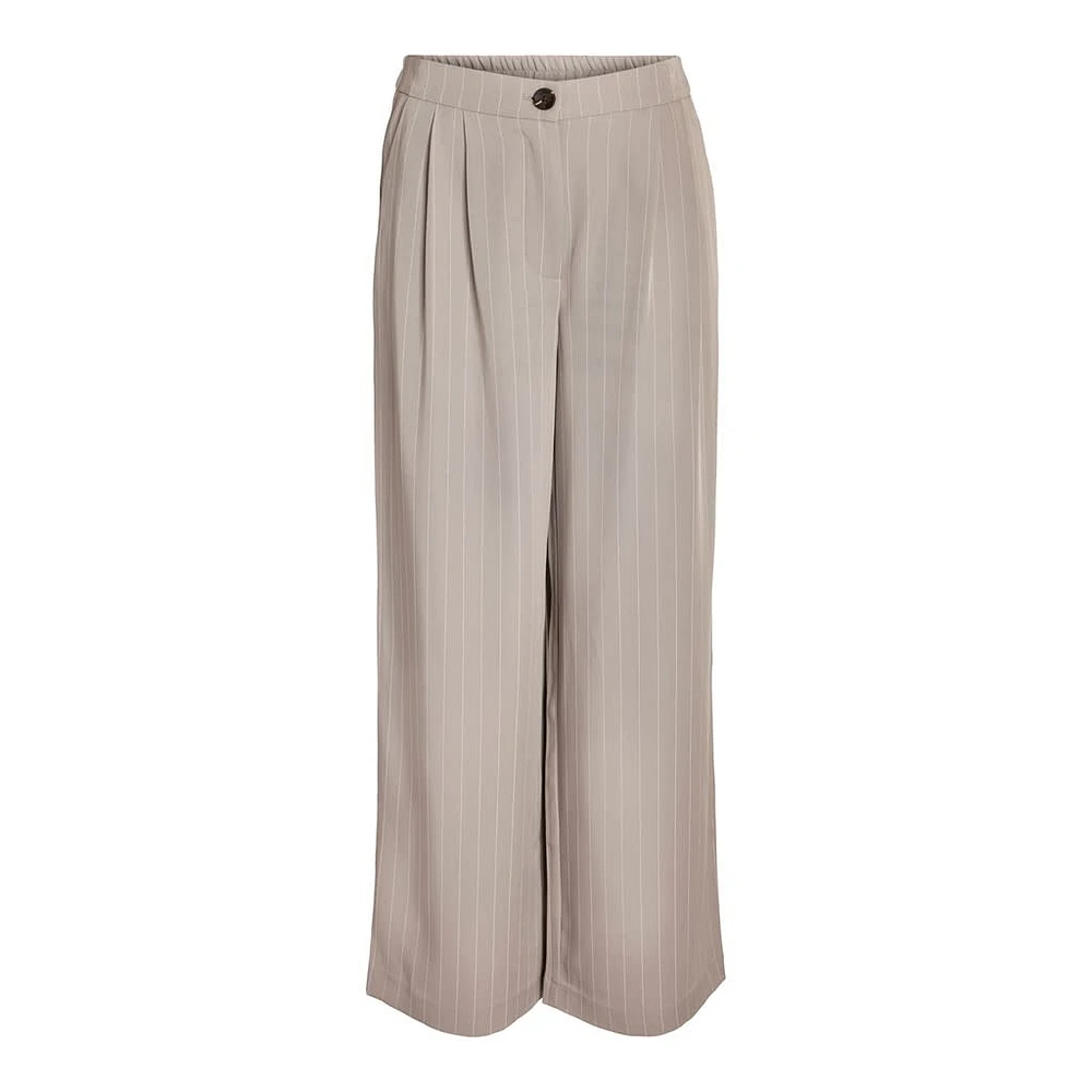 Noisy May : Wide Leg Pinstripes Trousers