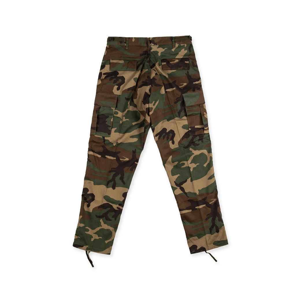 Rothco : Tactical BDU Woodland Camo Cargo Pants