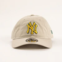 New Era New Era : 920 NY Yankees Gold/Turquoise Logo Cap