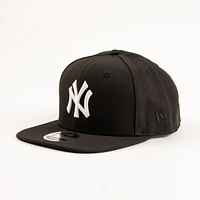 New Era New Era : 950 NY Yankees White Logo Snap Cap