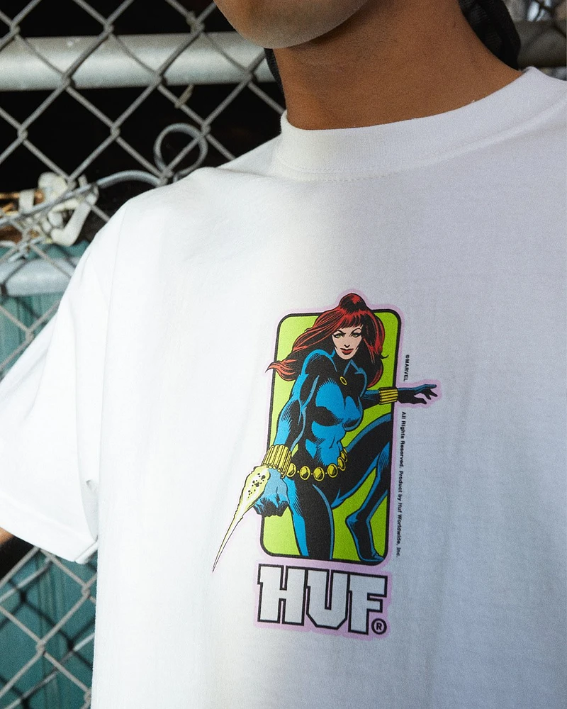 Huf X Avengers : Black Widow S/S Tee