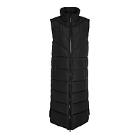 Noisy May : Sleeveless Long Puffer Vest