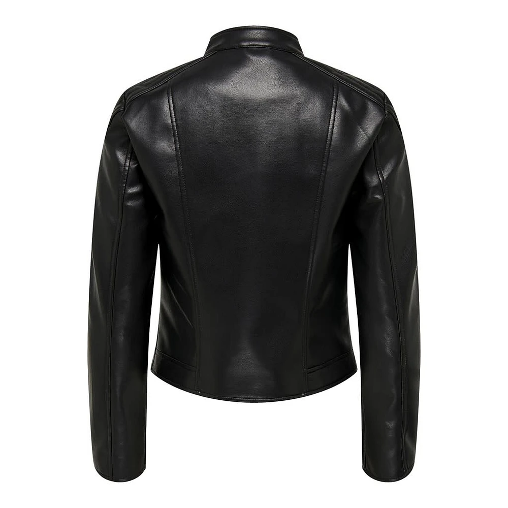 Only : PU Biker Jacket