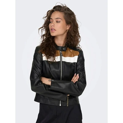 Only : PU Biker Jacket