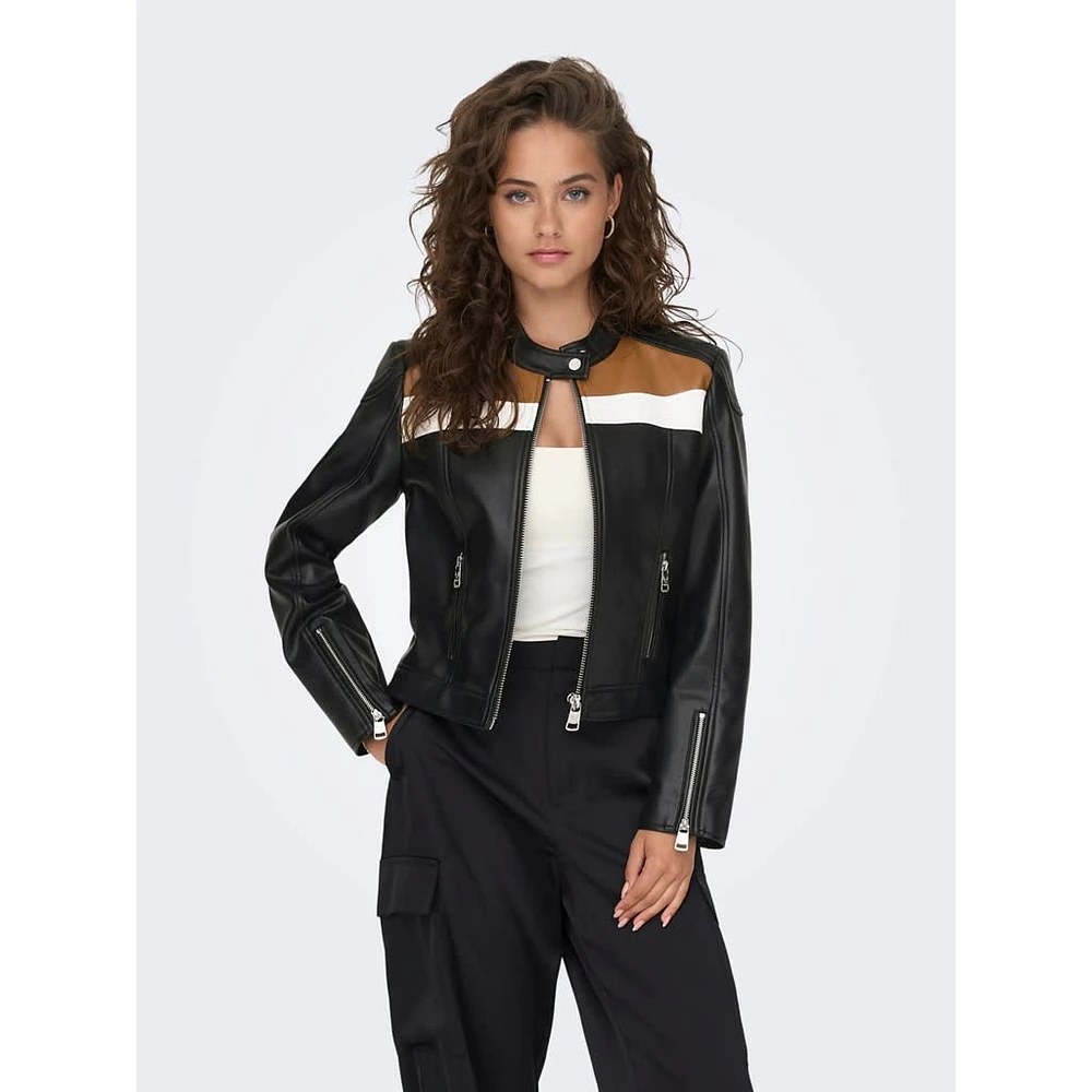 Only : PU Biker Jacket