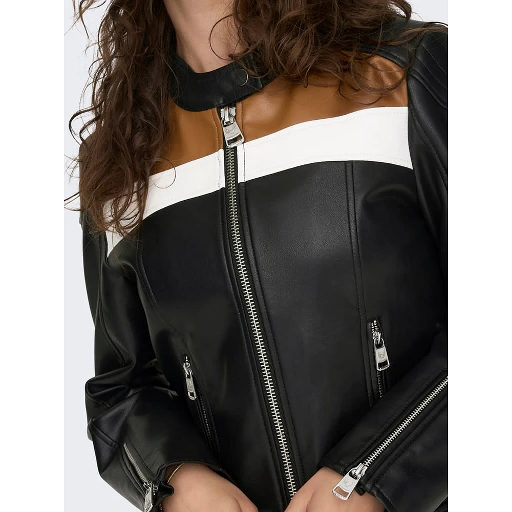 Only : PU Biker Jacket