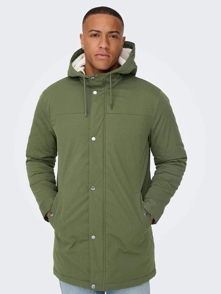 Only & Sons : Alexander Parka Coat