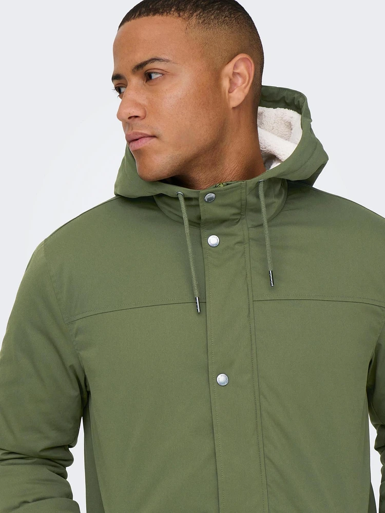 Only & Sons : Alexander Parka Coat