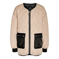 Noisy May: 2 1 Quilted Jacket