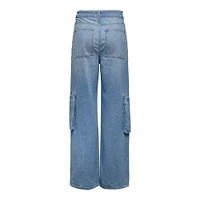 Only : Highwaisted Cargo Denim