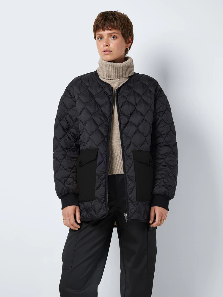 Noisy May: 2 1 Quilted Jacket