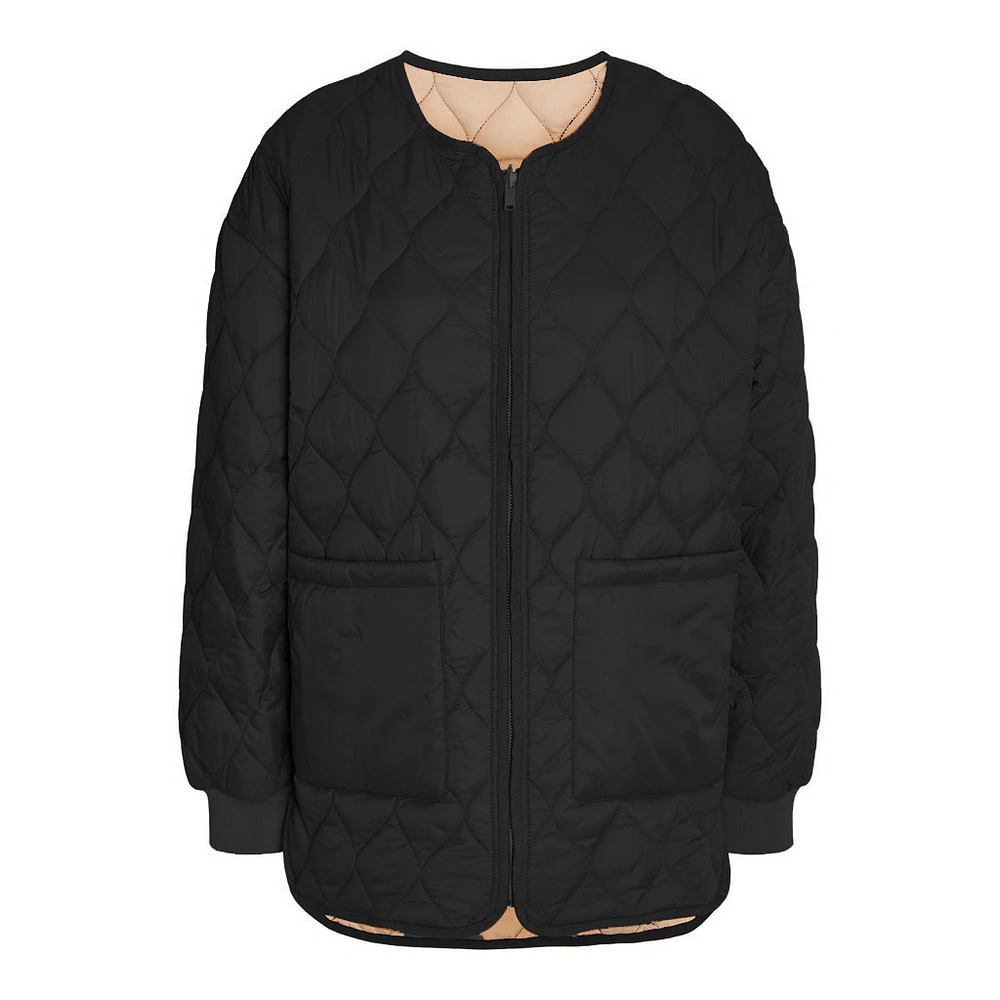 Noisy May: 2 1 Quilted Jacket