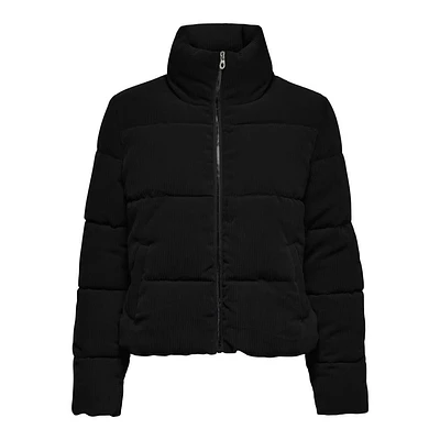 Only : Corduroy Puffer Coat