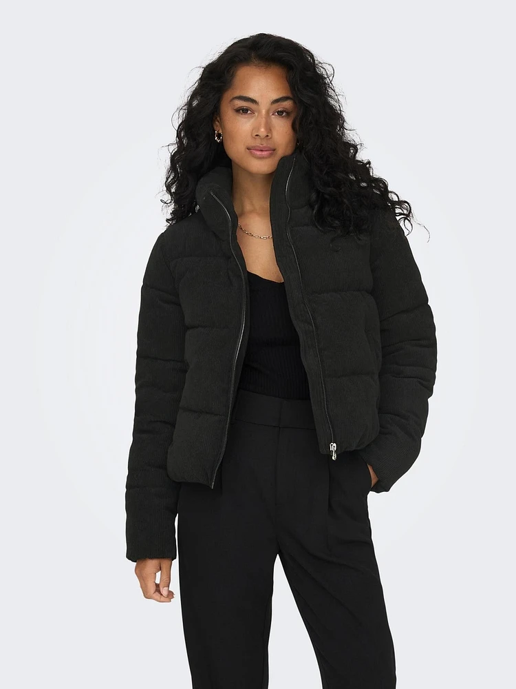 Only : Corduroy Puffer Coat