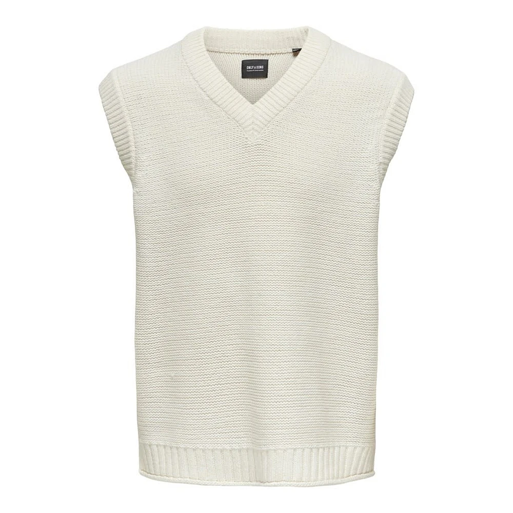 Only & Sons : Relax Fit Knit Vest