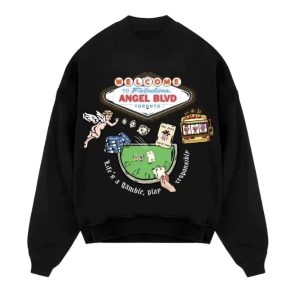 Angel Blvd : Casino Crewneck