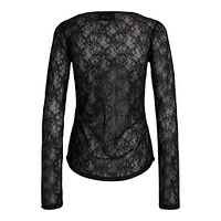 JJXX : Longsleeve Lace Top Set