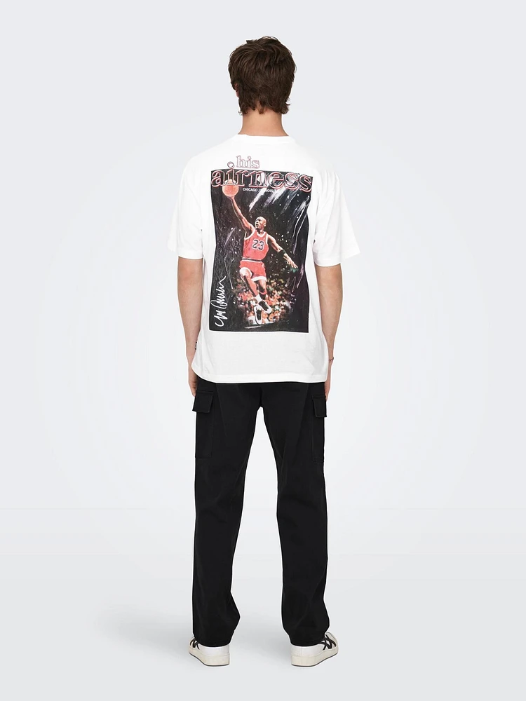 Only & Sons : Relaxed Fit Celebrity SS Tee