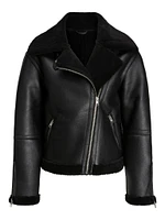 JJXX : Aviator Shearling Jacket