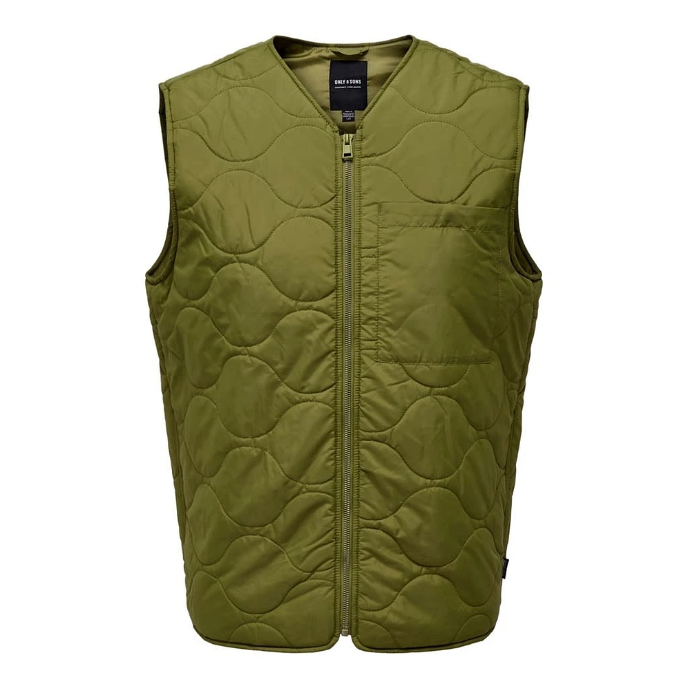 Only & Sons : Art Quilted Vest