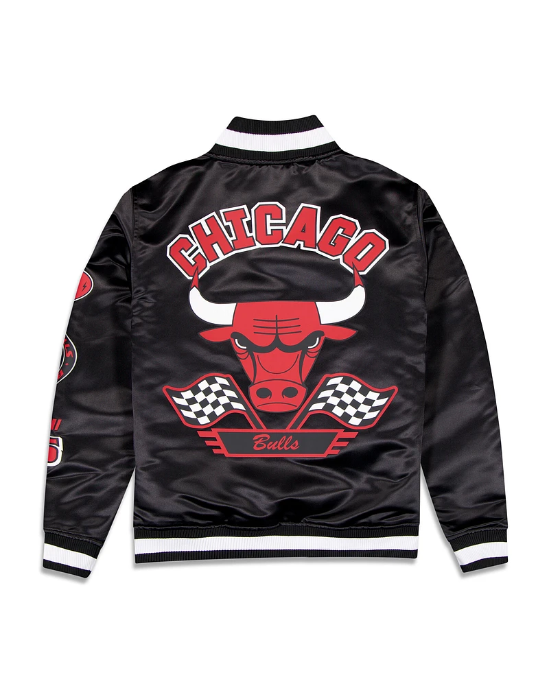 NewEra: RallyDrive Chi. Bulls Satin Jacket