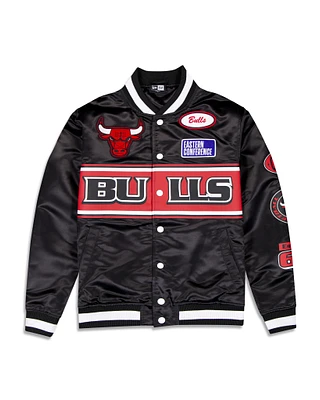 NewEra: RallyDrive Chi. Bulls Satin Jacket