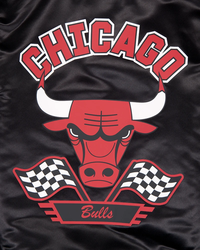 NewEra: RallyDrive Chi. Bulls Satin Jacket