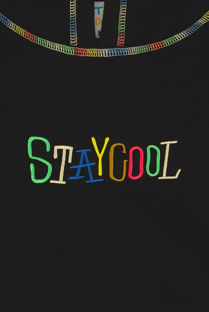 Stay Cool nyc : Tribal Chainstitch Hoodie