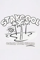 Stay Cool nyc : Watercolor Tee (Water Reactive)