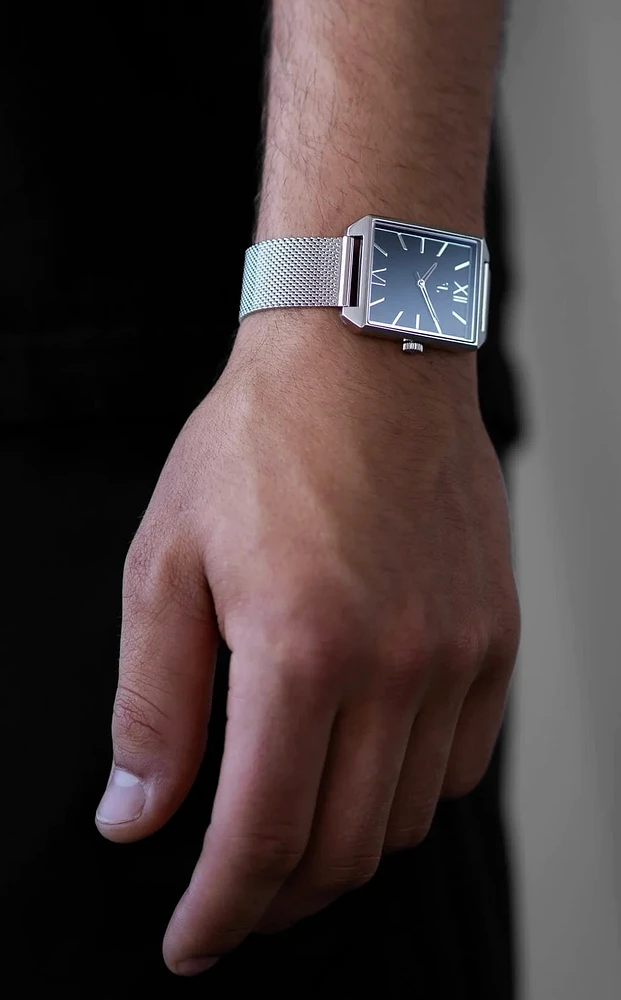 Five Jwlry : Uccle Silver Mesh Watch