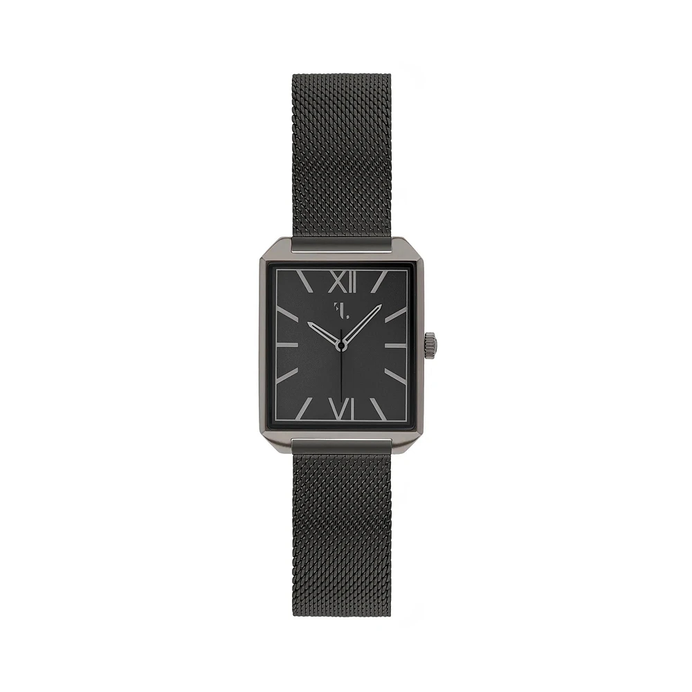 Five Jwlry : West End Black Mesh Watch