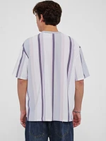 Guess : Vertical Stripe Tee