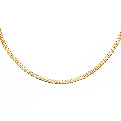 Hits : Cuban Link Chain Necklace - 5mm - Gold