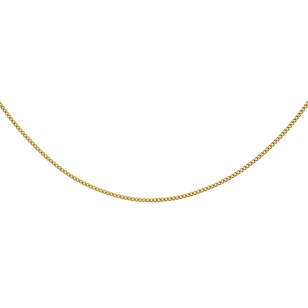 Hits :  Cuban link Chain Necklace - 2mm