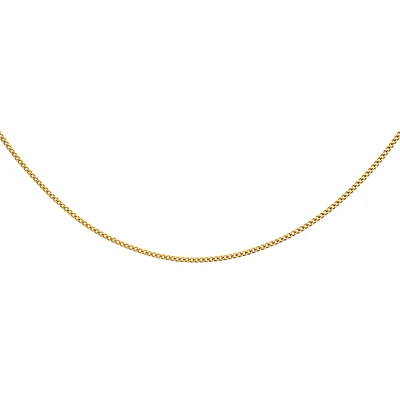 Hits :  Cuban link Chain Necklace - 2mm