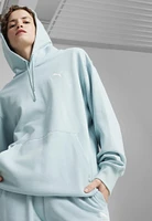 Puma : Better Classics Relaxed Hoodie - Turquoise