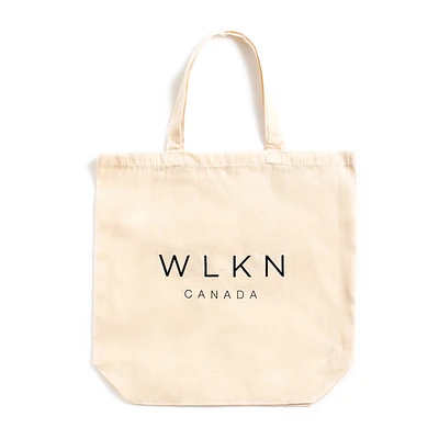 WLKN : The Earth Tote Bag Natural O/S