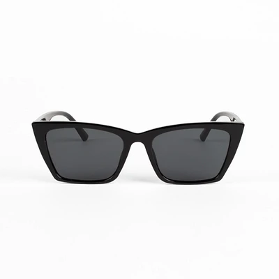 WLKN : Ophélia Square Sunglasses - Black