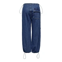 Only : Denim Parachute Pants