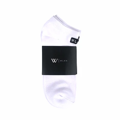 WLKN : Box Logo No Show Socks 3 Pack