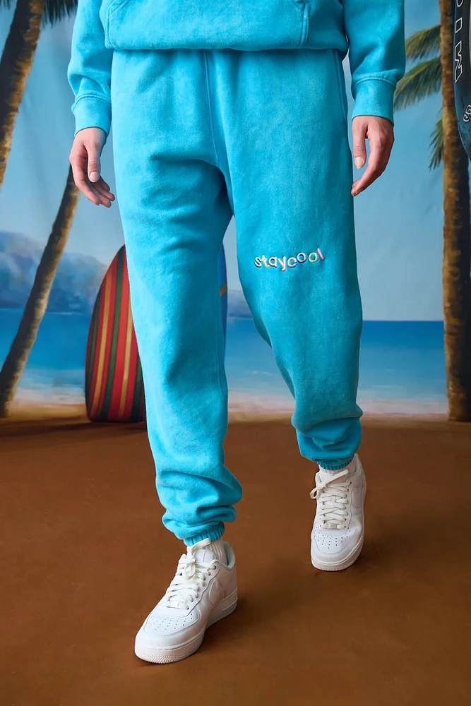 Stay Cool nyc : Classic Mineral Wash Sweatpants