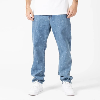 WLKN : The Allover Loose Fit Denim Pants