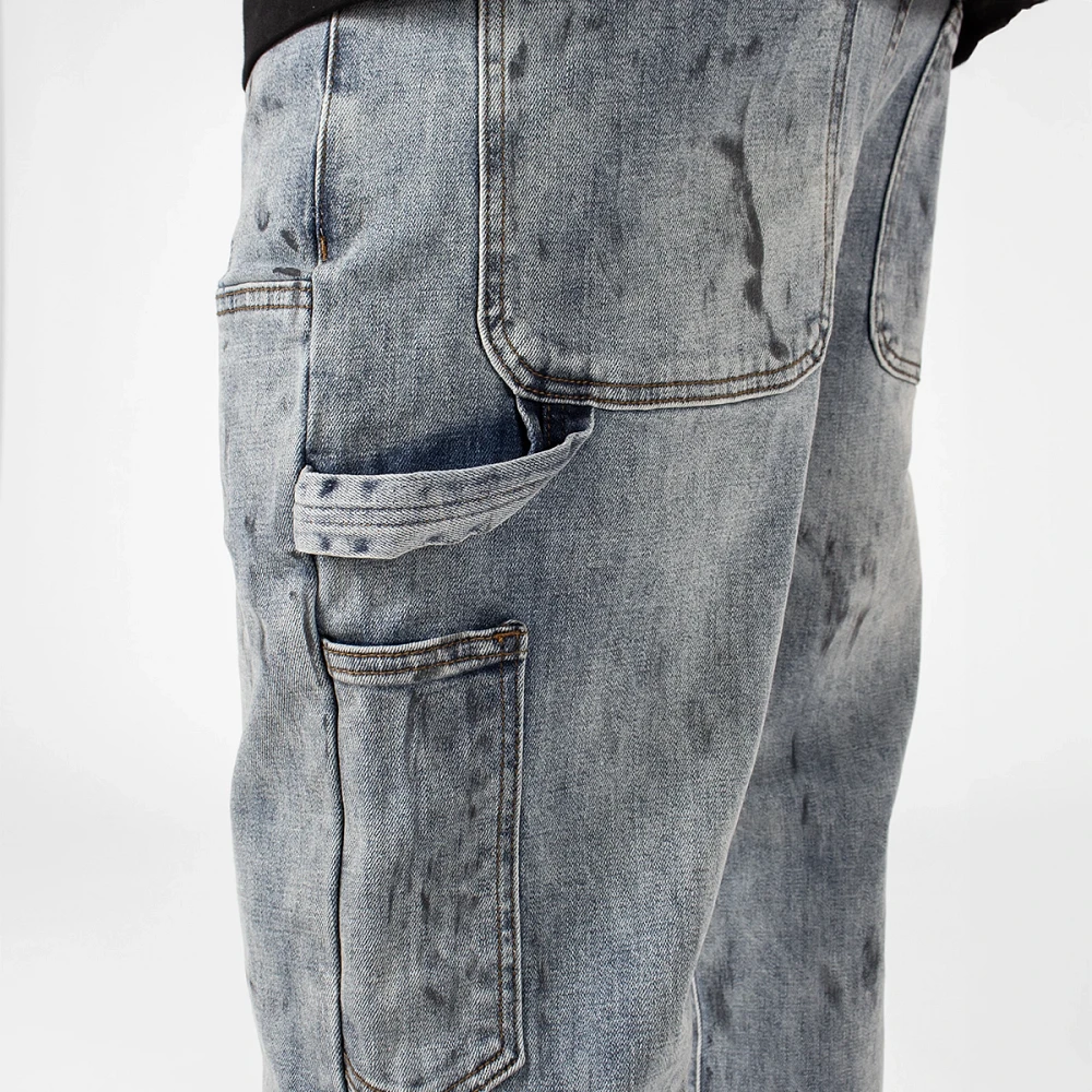 WLKN : Hammer Loose Fit Denim Pants