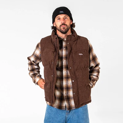 WLKN : Private Corduroy Puffer Vest, BR