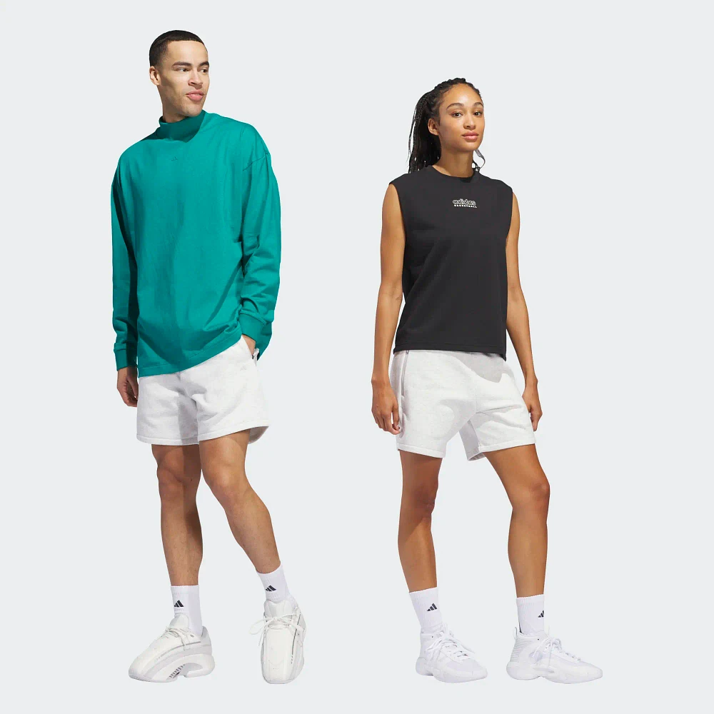 Adidas : Relaxed Fleece Basketball Shorts